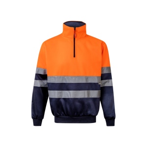 VL THOR LARGE. Sweatshirt bicolore (300g/m²) en polyester éponge (100%) 5