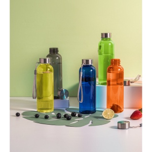 ENDERS M. Bouteille PET recyclé (100% rPET) translucide, finition brillante 600 mL 12
