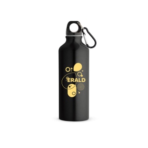 RE-LANDSCAPE M. Gourde en aluminium recyclé (100% rAL) avec mousqueton 530 ml 8