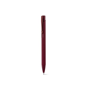 CLINT. Stylo à bille en aluminium recyclé (100% rAL) avec finition en caoutchouc 20