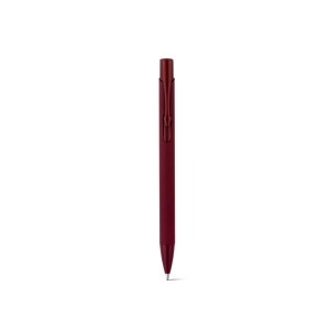 CLINT. Stylo à bille en aluminium recyclé (100% rAL) avec finition en caoutchouc 21