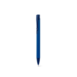 CLINT. Stylo à bille en aluminium recyclé (100% rAL) avec finition en caoutchouc 13