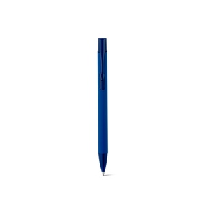 CLINT. Stylo à bille en aluminium recyclé (100% rAL) avec finition en caoutchouc 14