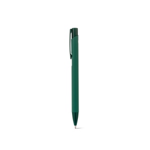 CLINT. Stylo à bille en aluminium recyclé (100% rAL) avec finition en caoutchouc 7