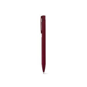 CLINT. Stylo à bille en aluminium recyclé (100% rAL) avec finition en caoutchouc 6