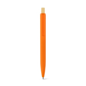 ZARA. Stylo à bille en ABS recyclé (100% rABS) avec bouton en bambou 24