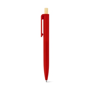 ZARA. Stylo à bille en ABS recyclé (100% rABS) avec bouton en bambou 4