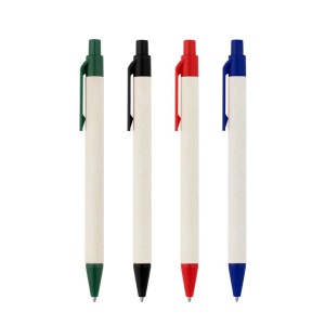 MILINK. Stylo à bille fabriqué à partir de briques de lait recyclées