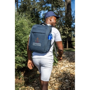 COVENTRY. Sac à dos pour ordinateur portable entièrement rembourré en polyester recyclé haute densité 300D et doublure en polyester recyclé 210D 15.6' 5