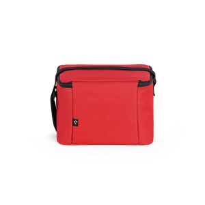CANCUN. Sac thermique en polyester recyclé 600D avec sangle réglable 7 L 15