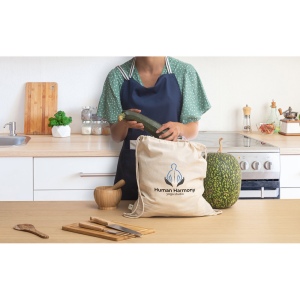 BELIZE. Sac à dos 100% coton biologique (140 g/m²) 4