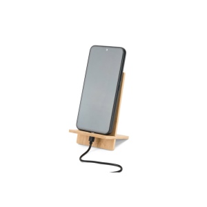 GALEN. Support de téléphone portable en bambou, détachable en deux parties 5