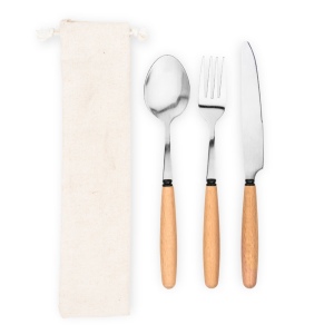 BOULUD. Set de 3 pièces en bois d'acacia 4