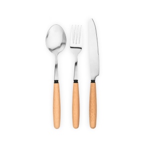 BOULUD. Set de 3 pièces en bois d'acacia 6