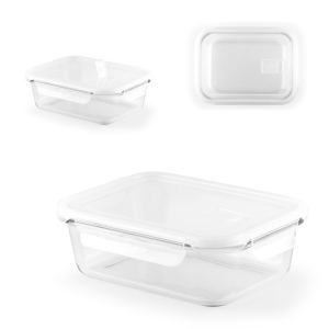 QUORIN. Lunch Box. Boîte hermétique en verre borosilicaté 1 L