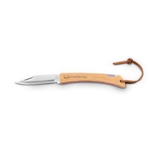 RANGER. Rasoir avec lame en acier inoxydable et manche en bambou 3