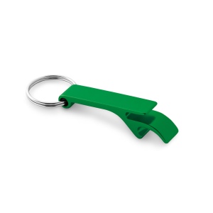 RE-BAITT. Porte-clés avec décapsuleur en aluminium recyclé (100% rAL) 4
