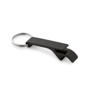 RE-BAITT. Porte-clés avec décapsuleur en aluminium recyclé (100% rAL) 2