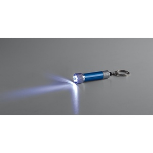 RE-LERGAN. Porte-clés en aluminium (92 % recyclé) avec lampe de poche LED à 3 lumières 13
