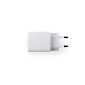 WEGENER. Adaptateur secteur avec port USB-A 18W et USB-C 20W en ABS recyclé (100 % rABS) 3