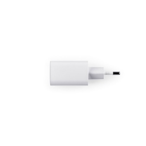 WEGENER. Adaptateur secteur avec port USB-A 18W et USB-C 20W en ABS recyclé (100 % rABS) 5