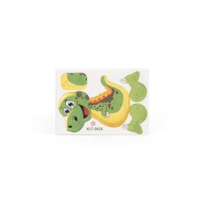 DINOSAURUS. Puzzle 3D en papier en forme de dinosaure 5