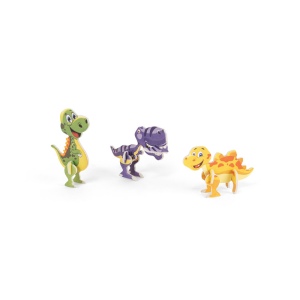 DINOSAURUS. Puzzle 3D en papier en forme de dinosaure 2