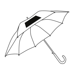 Parapluie automatique en bois JAZZ 54