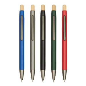 Stylo à bille en aluminium BAMBOO PUSHER 19