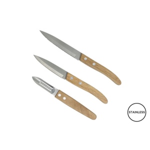 Set de 3 couteaux de cuisine 'Napoli'