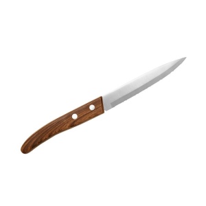 Couteau de table 'Torino', ABS motif bois 5