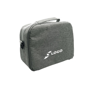 Sac à bento isotherme 'Matsue', gris chiné RPET 4