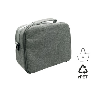 Sac à bento isotherme 'Matsue', gris chiné RPET 2
