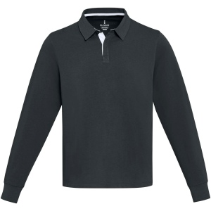 Sweatshirt de rugbyen coton organique Clyde unisexe 9