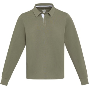 Sweatshirt de rugbyen coton organique Clyde unisexe 10