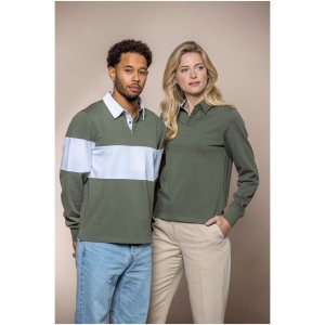 Sweatshirt de rugbyen coton organique Clyde unisexe 34