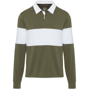 Sweatshirt de rugbyen coton organique Clyde unisexe 11