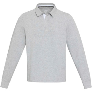 Sweatshirt de rugbyen coton organique Clyde unisexe 12