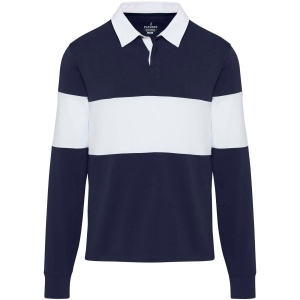 Sweatshirt de rugbyen coton organique Clyde unisexe 14