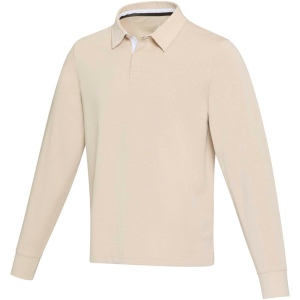 Sweatshirt de rugbyen coton organique Clyde unisexe 8