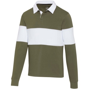 Sweatshirt de rugbyen coton organique Clyde unisexe 4