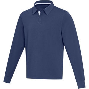 Sweatshirt de rugbyen coton organique Clyde unisexe 6