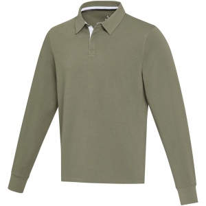 Sweatshirt de rugbyen coton organique Clyde unisexe 3
