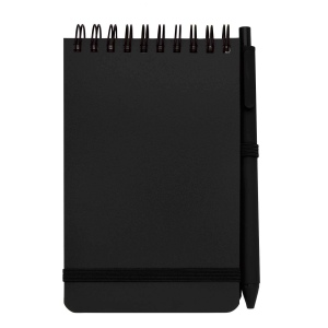 Carnet à couverture rigide d’origine océanique Thalaasa A6 avec stylo bille (encre noire) 5