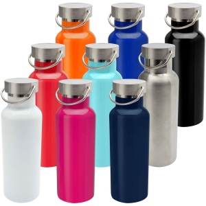 Bouteille d’eau Thor de 500 ml en acier inoxydable certifié RCS 60