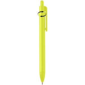 Stylo bille Fidget en plastique recyclé (encre noire) 43