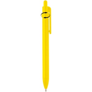 Stylo bille Fidget en plastique recyclé (encre noire) 49