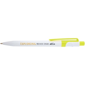 Stylo bille Unica en plastique recyclé (encre bleue) 21