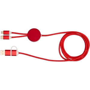 Câble 5 en 1 Alasia en aluminium et plastique recyclés de 150 cm pour la synchronisation des données et la charge rapide de 27 W 15