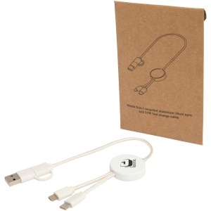 Câble 5 en 1 Citala en plastique recyclé de 30 cm pour la synchronisation des données et la charge rapide de 27 W 16